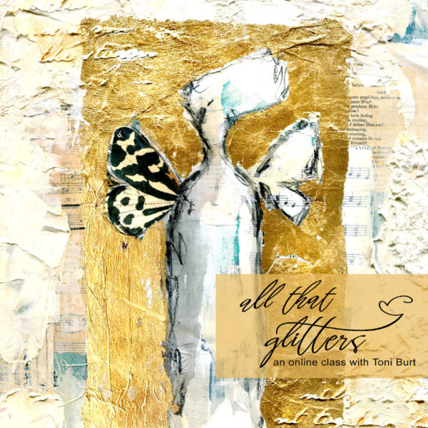 all that glitters online mixed media class