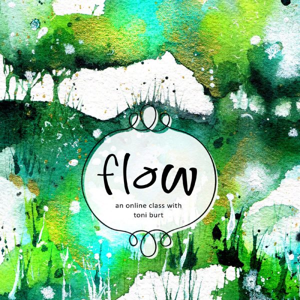 flow online watercolor class loose watercolour landscapes