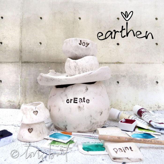 create joy earthen series of ceramic artist tools